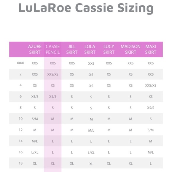 🌹 SOLD 🌹   lularoe Striped Cassie Pencil Skirt - Picture 4 of 4